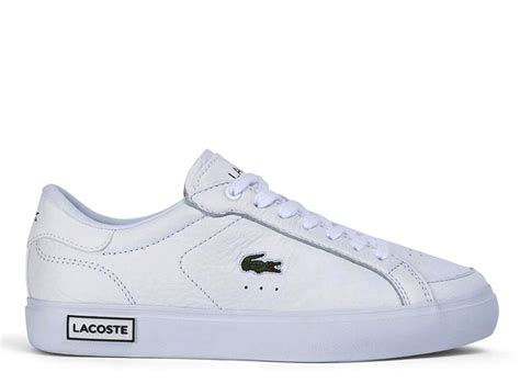 Ripley Zapatillas Mujer Lacoste Urbanas Blanco Powercourt Cuero