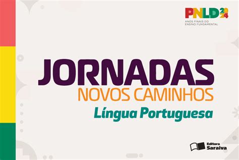 PNLD 2024 Jornadas Novos Caminhos Língua Portuguesa