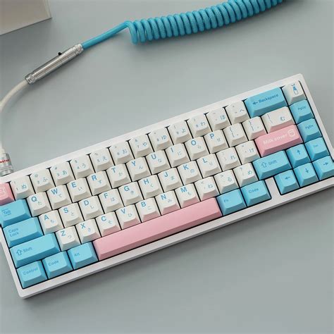 Setaria 166 Keys Cherry Profile Keycap Double Shot Thick PBT Keycaps