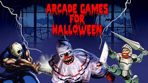 Compilación De Juegos Arcade Para Halloween Temática Terror Youtube