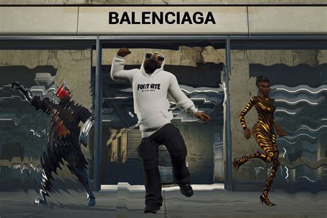 EPIC GAMES PARTNERS WITH BALENCIAGA CREATING FORTNITE FASHION