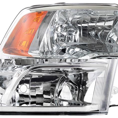 Spyder® Ram 1500 With Factory Halogen Headlights 2015 Chrome Factory Style Headlights