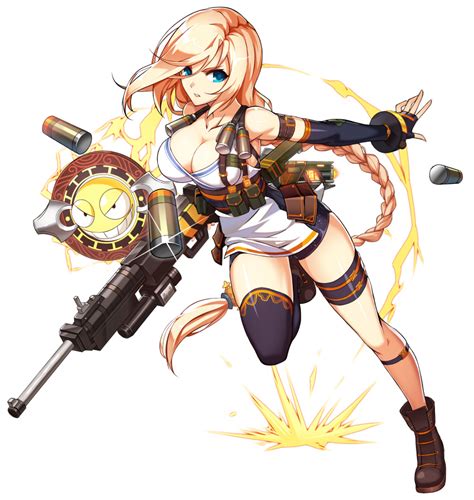 Rule 34 1girls Blonde Hair Blue Eye Dungeon And Fighter Dungeon Fighter Online Elsword Female