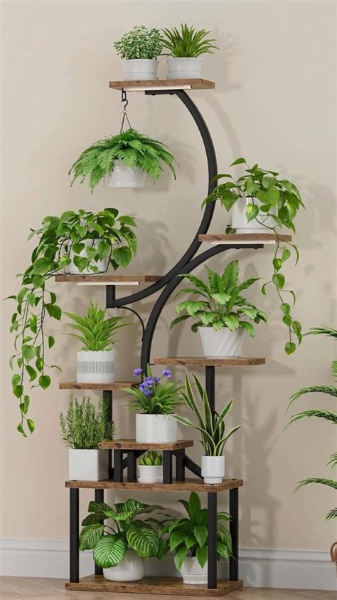 Hanging Plants For Greener Indoor In Plant Stand Indoor