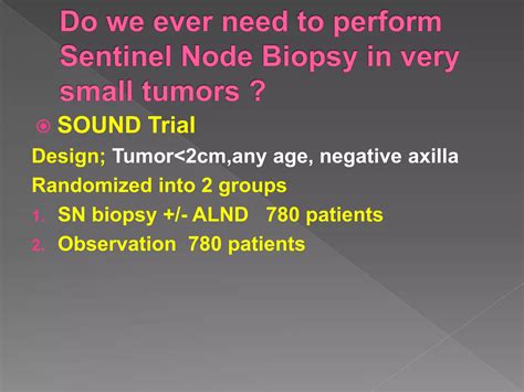 Sentinel Lymph Node Biopsy Slnb Ppt