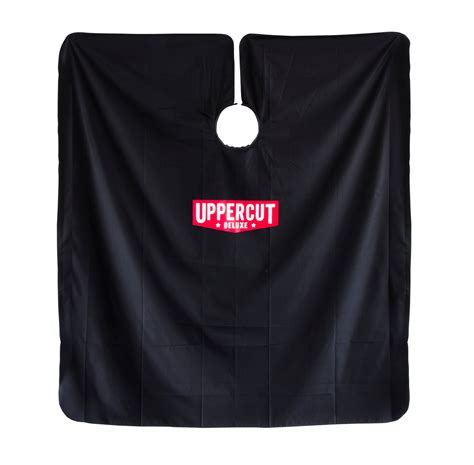 Barber Cape Blacklogo Uppercut Deluxe Barber Temple Australia