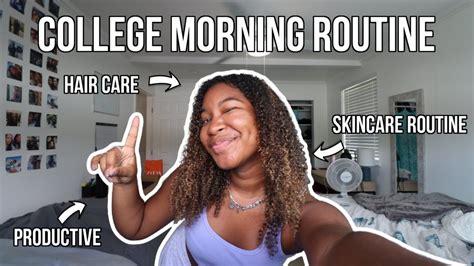 Productive College Morning Routine Youtube