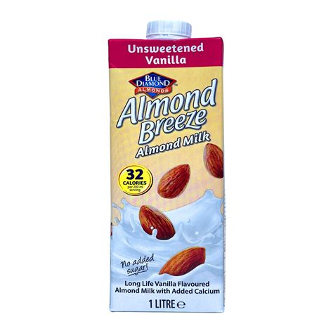 Blue Diamond Unsweetened Vanilla Almond Milk 1 Litre Online At Best