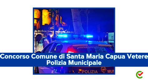 Concorso Comune Di Santa Maria Capua Vetere Posti