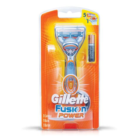 Gillette Fusion Power shaving Razor: Buy Gillette Fusion Power shaving Razor at Best Prices in ...