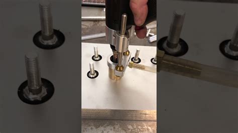 Drawn Arc Stud Welding With Gas Shielding Youtube