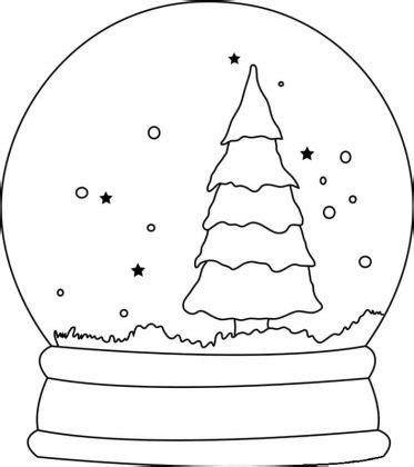 Snowball Coloring Book With Christmas Tree Printable And Online