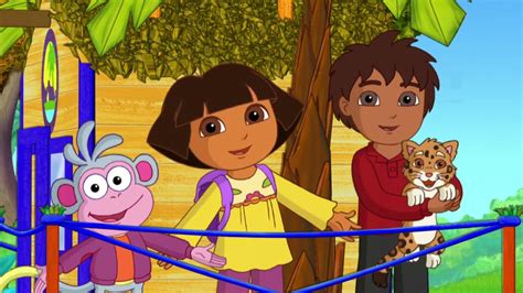 Dora And Diego And Boots