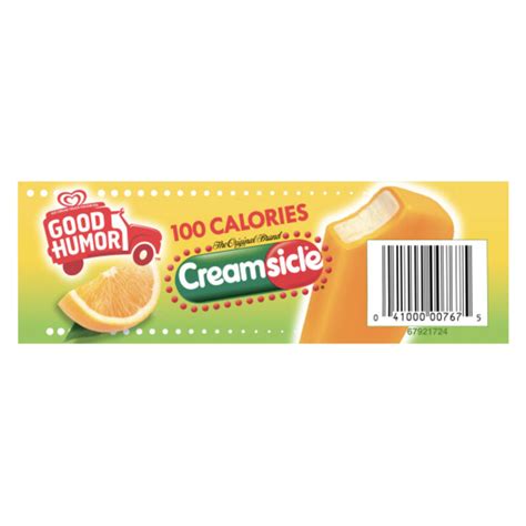 Good Humor Original Creamsicle Ice Cream Bars 6ct 16 5oz Delivered In