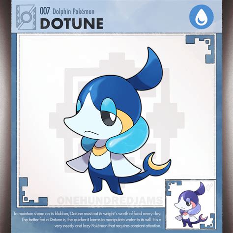 Fakemon Dotune Starter Pokemon By Onehundredjams On Deviantart