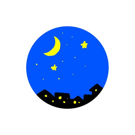 夜空 のイラスト無料フリー素材まとめ。かわいい手書きもあります！ Onwaイラスト