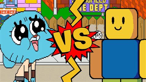 M U G E N Battles Gumball Vs Newbie The Amazing World Of Gumball Vs