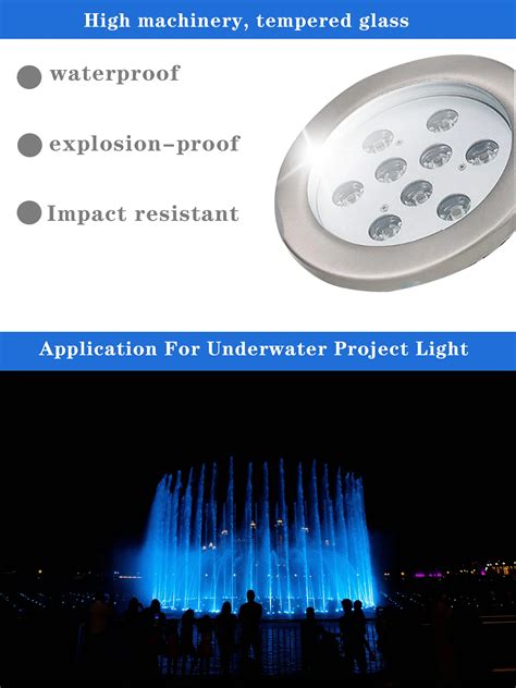 Poolux New Ip Watt Mm Stainless Steel Underwater Spot