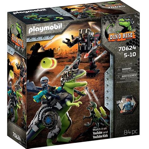 Set De Juego Playmobil T Rex Dinos 84 Piezas Walmart