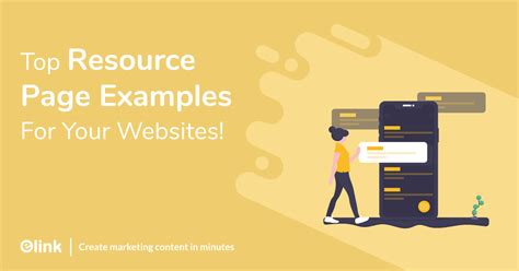 resource page examples  websites   create