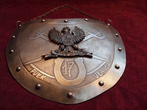 RYNGRAF POLISH GORGET Pracownia Artystyczna LORICA Ryngraf ułański