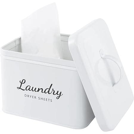 Amazon Calindiana Modern Farmhouse Metal Laundry Dryer Sheets