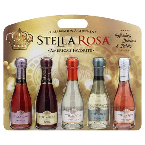 Stella Rosa Stellabration Assortment 187 ML Bottles Shop Wine At H E B