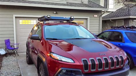 Roof rack + lights - Install - 2014+ Jeep Cherokee Forums