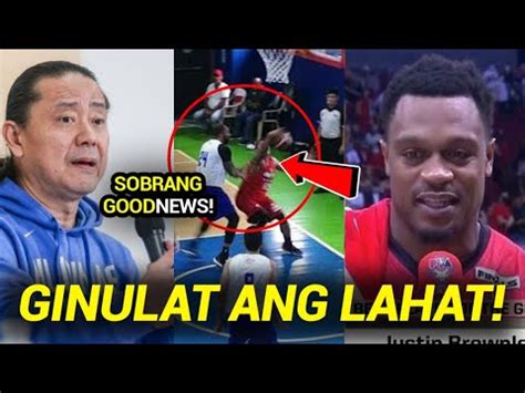 Brownlee Ginulat Ang Lahat May Magandang Balita Pinayagan Nasa Pba