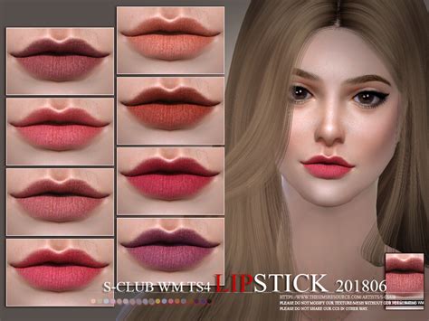 The Sims Resource S Club Wm Ts Lipstick