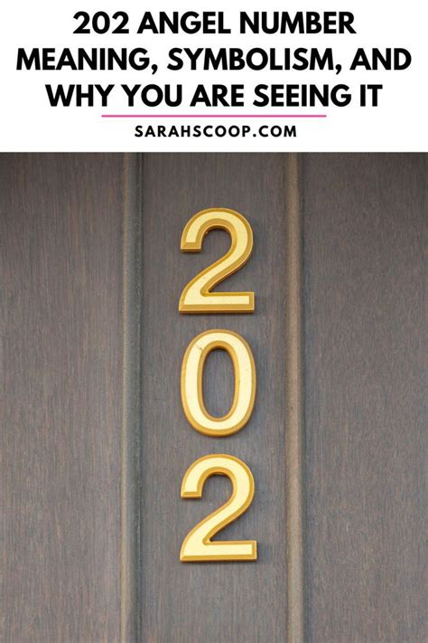 202 Angel Number Meaning, Symbolism, and Why You Are Seeing It | Sarah ...