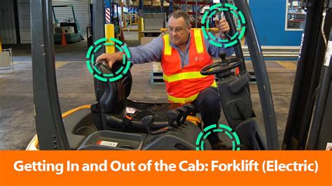 Three Points Of Contact Forklift Electric Safety Training Video