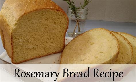 Bread Machine Rosemary Bread | Bread Machine Recipes