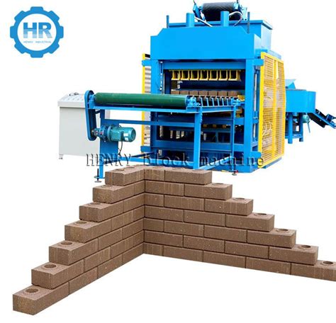 Hr Fully Automatic Hydraulic Soil Interlocking Brick Machine Soil