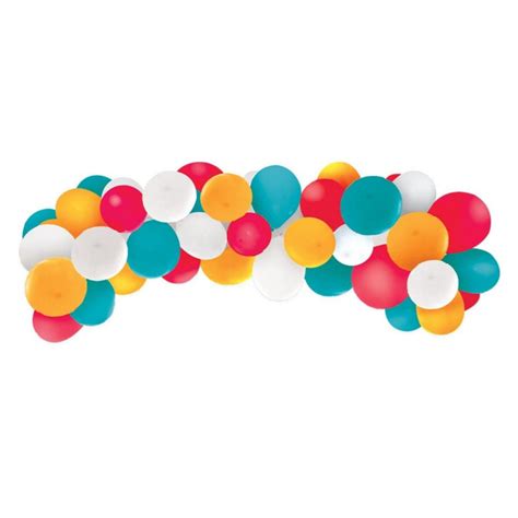 Kit Arche Ballons De F Tes Multicolore