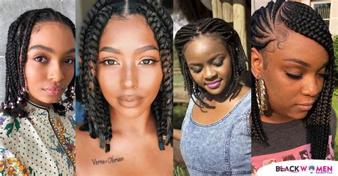 30 Short Box Braid Styles For Every Lady To Try Braids Hairstyles For