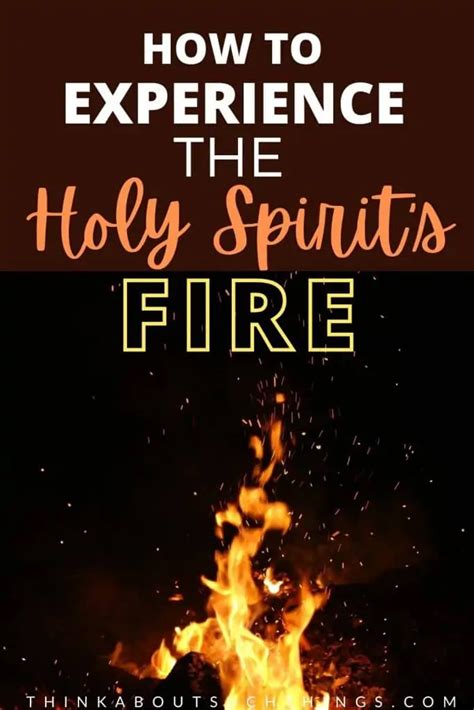 Holy Spirit Fire: How We Can Burn With The Fire Of The Holy Spirit In ...