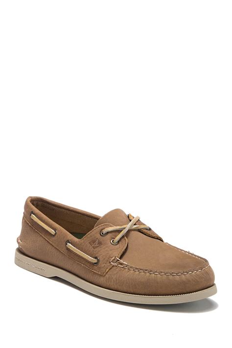 Sperry Top Sider Leather Authentic Original Eye Richtown Boat Shoe In