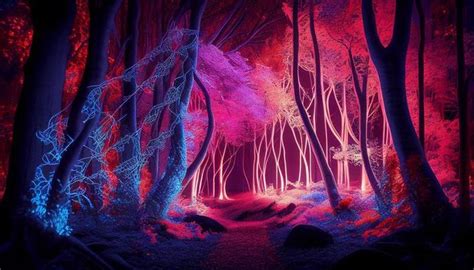 Neon Forest Stock Photos, Images and Backgrounds for Free Download