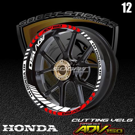 Cutting STICKER Rim ADV 150 012 Shopee Malaysia