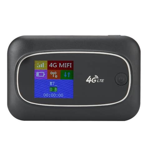 TMISHION 4G Wifi Routeur sans fil Carte réseau Portable Wifi Ordinateur