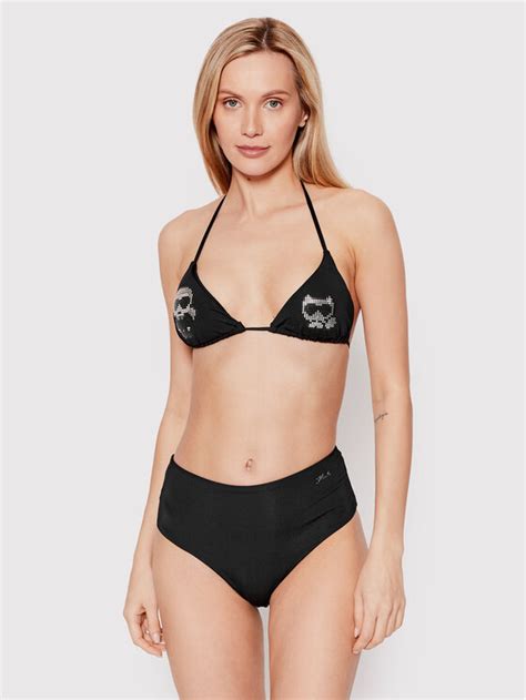 Karl Lagerfeld Bikini Oberteil Kl Wtp Schwarz Modivo De