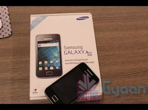 Samsung Galaxy Ace Duos I Unboxing And Quick Review Dual Sim