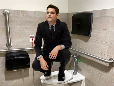 Psiqueue On Twitter RT TheOnion Frightened Matt Gaetz Tucks Legs Up