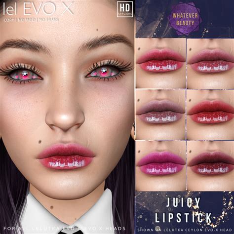 Second Life Marketplace Whatever Juicy Lipstick