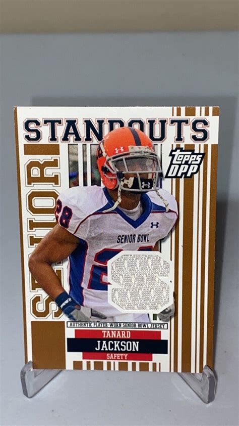 2007 Topps Draft Picks And Prospects DPP Tanard Jackson RC Rookie SS