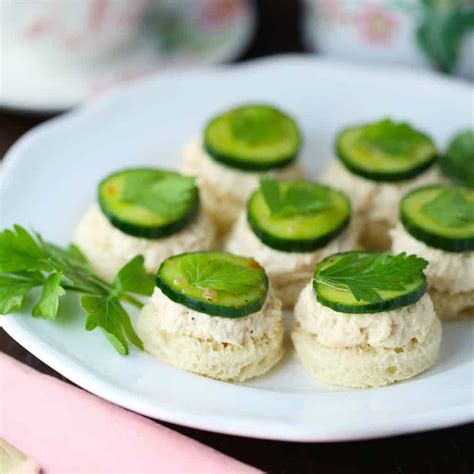 Tuna Cucumber Tea Sandwiches Mom Loves Baking