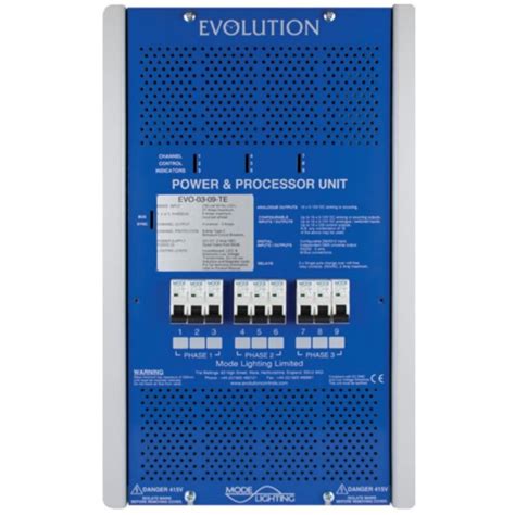 Mode EVO 03 09 TE Evolution Power Processor Unit 9 Channels Of 3