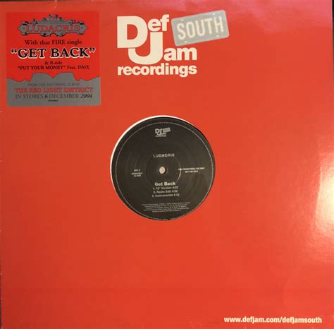 Ludacris Get Back 2004 Vinyl Discogs