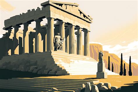 Premium Ai Image Athens Iconic Parthenon And Acropolis